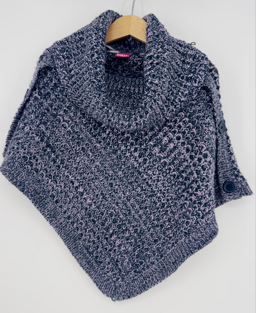 Jacken & Mäntel: # GIRL - Poncho Gr. 98 # – Gebraucht aus Bolligen von secondhand-with-love