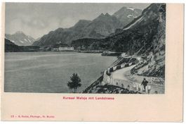 Kursaal Maloja (Phot. Guler # 12), um 1900