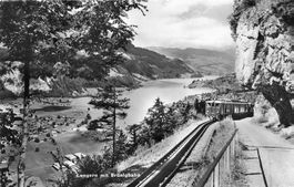 Lungern (OW) Brünigbahn Zug am See