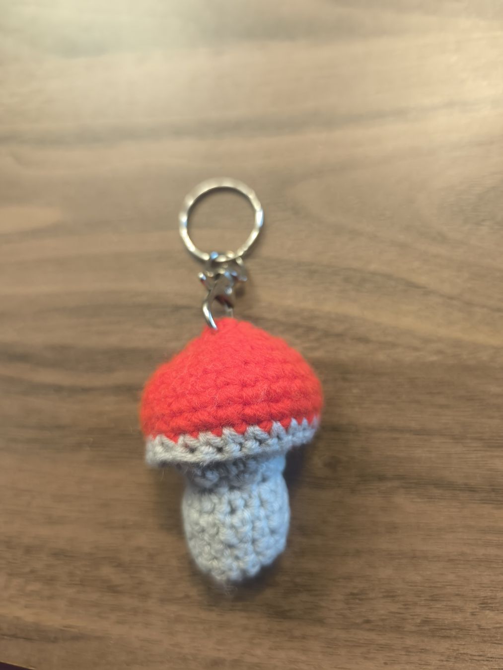 Schlüsselanhänger & - bänder: Porte-clé champignon en crochet  – Neu (gemäss Beschreibung) aus Prilly von jjk-crochet