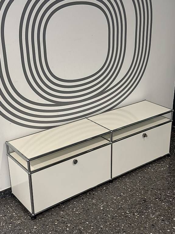 Mobili TV: USM.Haller Lowboard reinweiss – Usato da Glattbrugg venduto da q-aderdesign 1