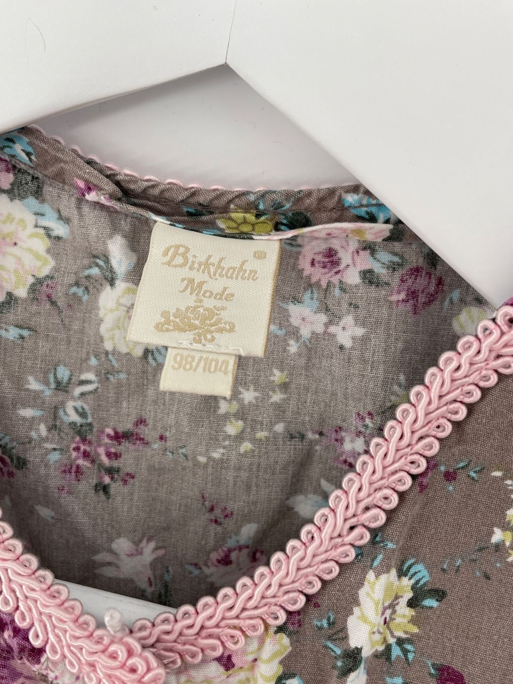 Kleider & Röcke: Blümchenkleid Gr. 98/104 von Birkhahn Mode Retro Look – Gebraucht aus Auenstein von moin. 3