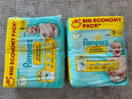 2 Packungen Pampers Gr 2