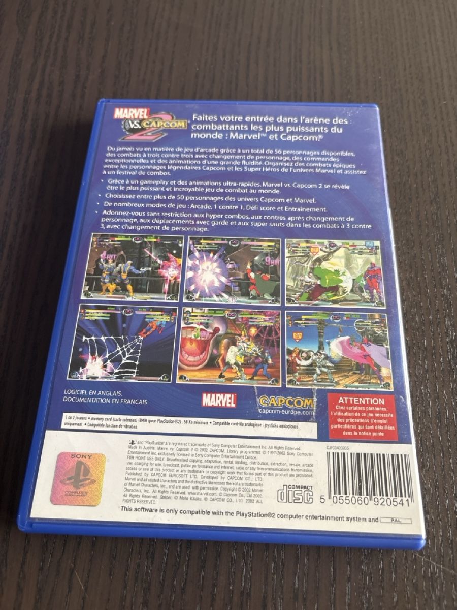 Sony Giochi: Jeu Retro Marvel Vs Capcom 2 Sony PlayStation 2 PS2 – Usato da Meyrin venduto da did_bqr5 1