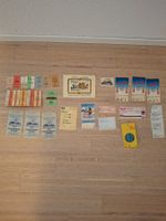 Billett-Sammlung aus den 1980ern (Eisenbahn, Postauto etc.)