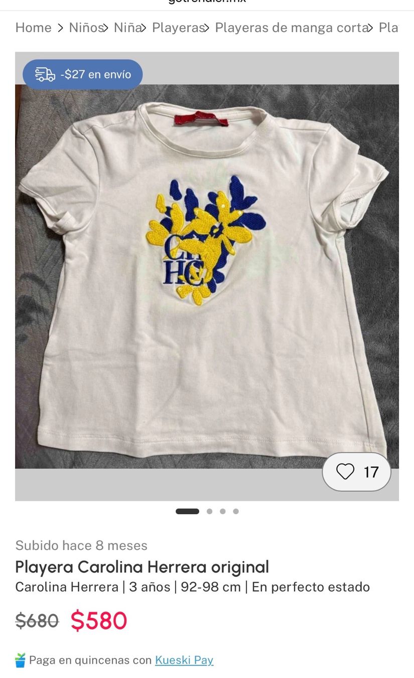 Carolina Herrera T-shirt: Carolina Herrera T-Shirt – Usato da Bern venduto da AndrewHM 5