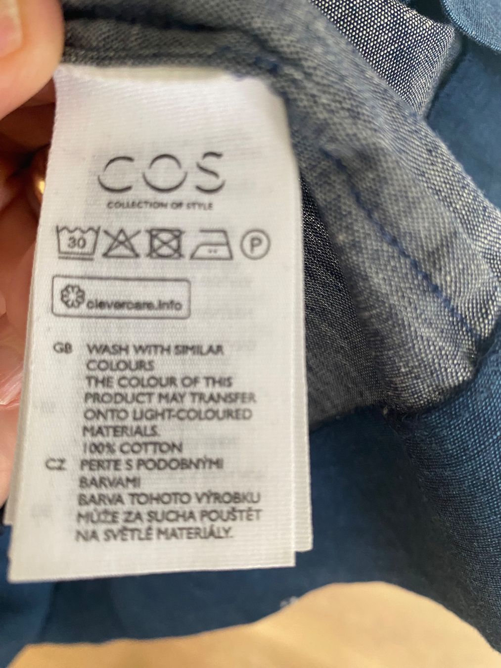 Cos Vestiti: Blaues Kleid von COS – Usato da Erlenbach ZH venduto da baa_w7jc 2