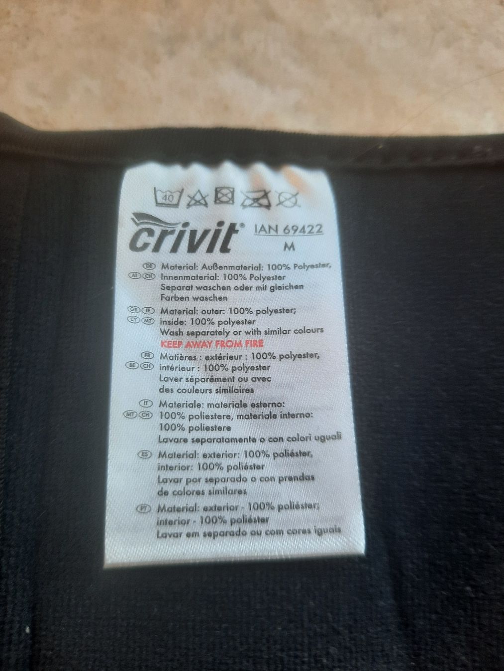 Protezioni & Imbottiture: Crivit Nierengurt Gr. M, – Usato da Zuchwil venduto da bvj_5t82 2