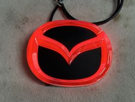 Mazda Logo LED Rot Leuchtend - Auto Tuning Zubehör 👍