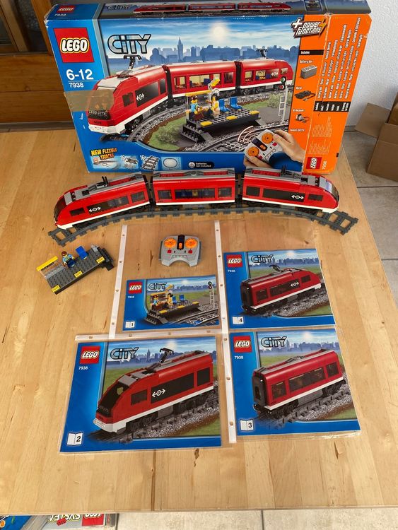 Lego City 7938 Eisenbahn Passagierzug mit OVP und Licht Kit | Kaufen ...