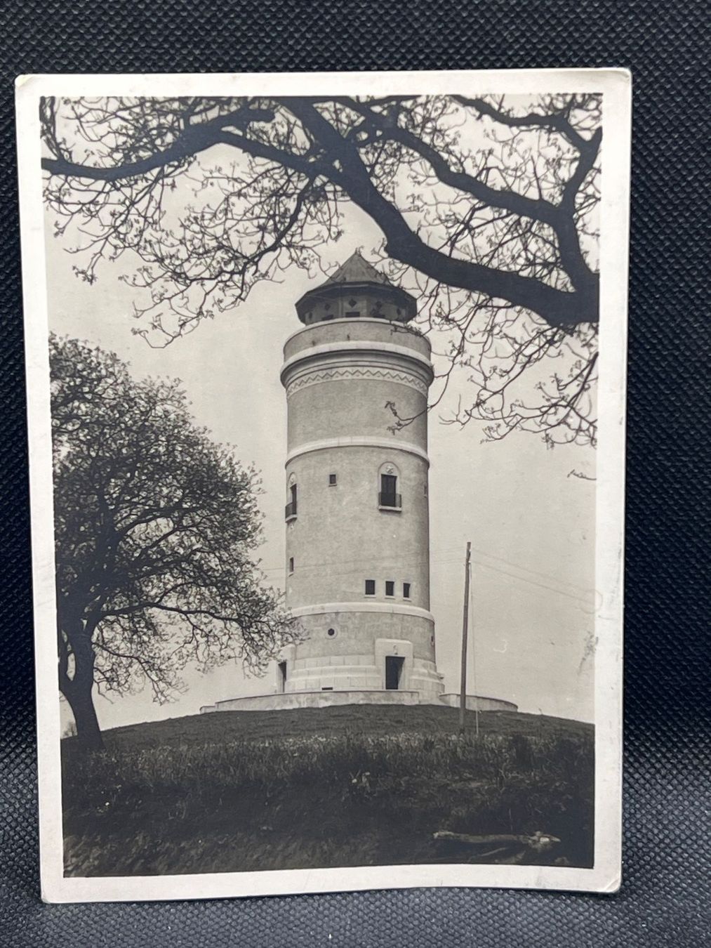Ansichtskarten: Basel, Wasserturm – Gebraucht aus Widnau von Brusi9
