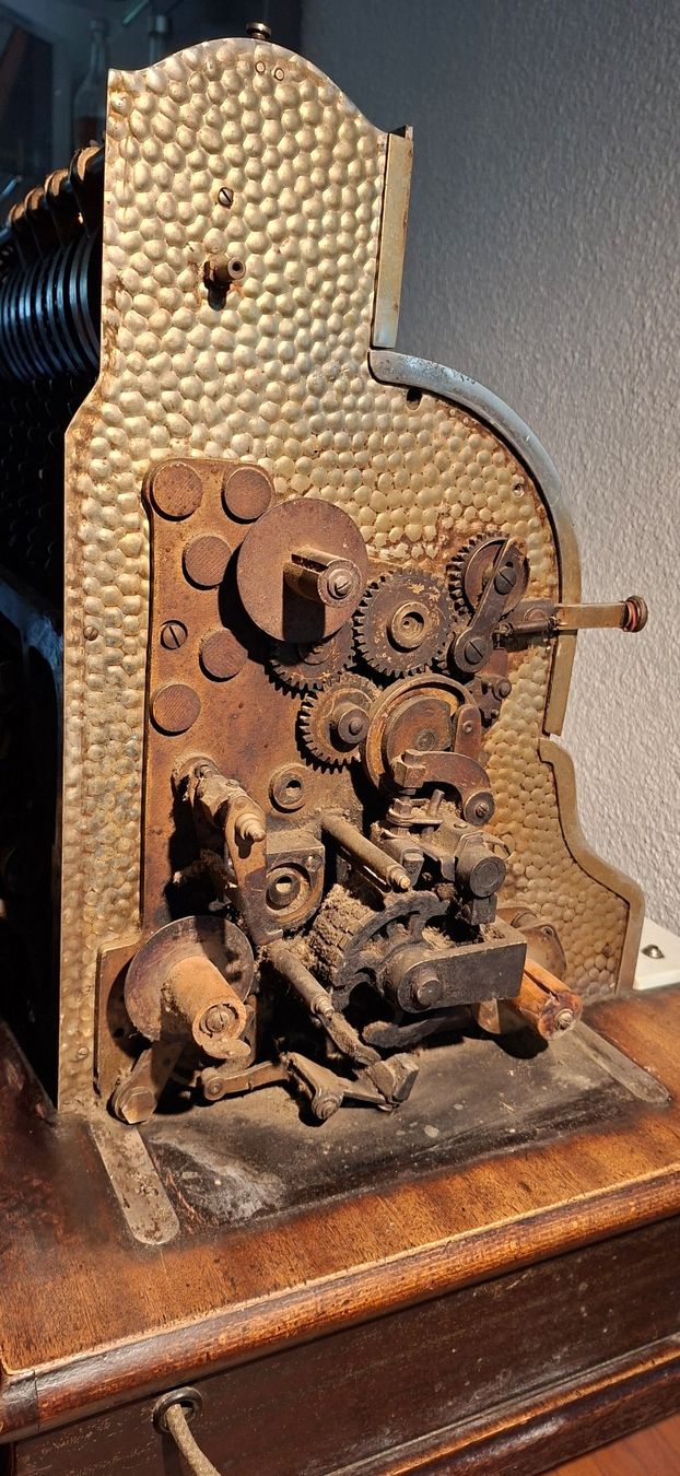 Registratore di cassa: Antike Anker Registrierkasse – Difettoso da Langnau am Albis venduto da rare-ware 6