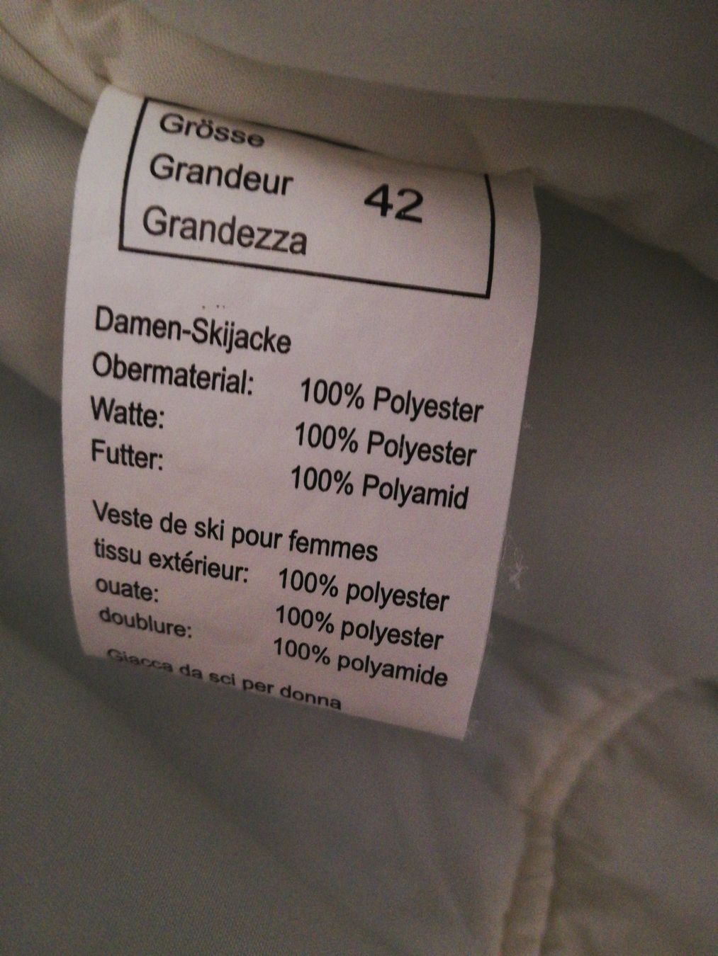 Jacken: Ski Jacke Marke EVF, gr 42 – Gebraucht aus Ballwil von fischli01 3