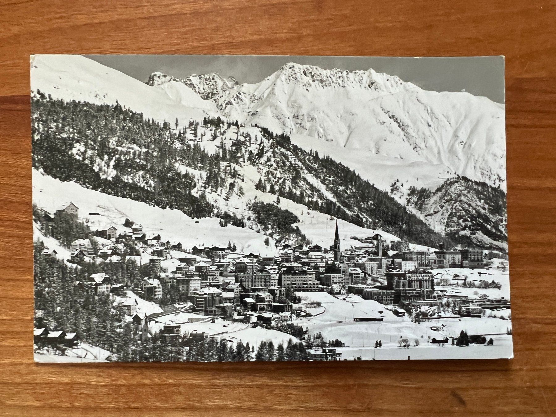 Cartoline postali: AK  1955 St. Moritz (G1562) – Usato da Hinwil venduto da Sidi4