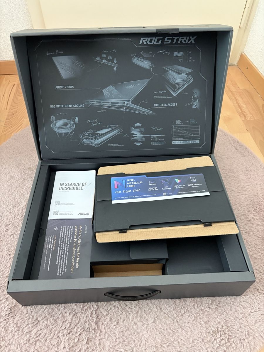 Asus Notebooks: ASUS ROG Strix SCAR 18 G835LX – Neu (gemäss Beschreibung) aus Düdingen von fit_bm9j 3