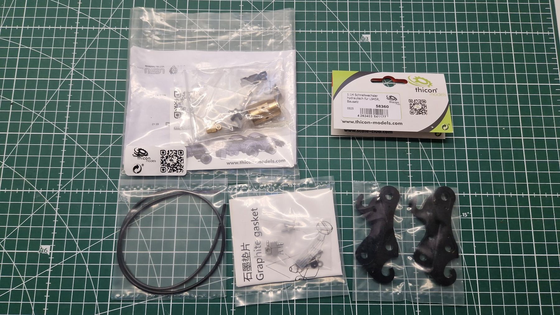Modellismo RC: Hydraulischer Schnellwechsler Thicon 58360 – Nuovo (secondo la descrizione) da Dübendorf venduto da 402765513