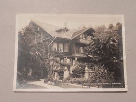 Karte Gunten BE Pension Guntenmatt 1931