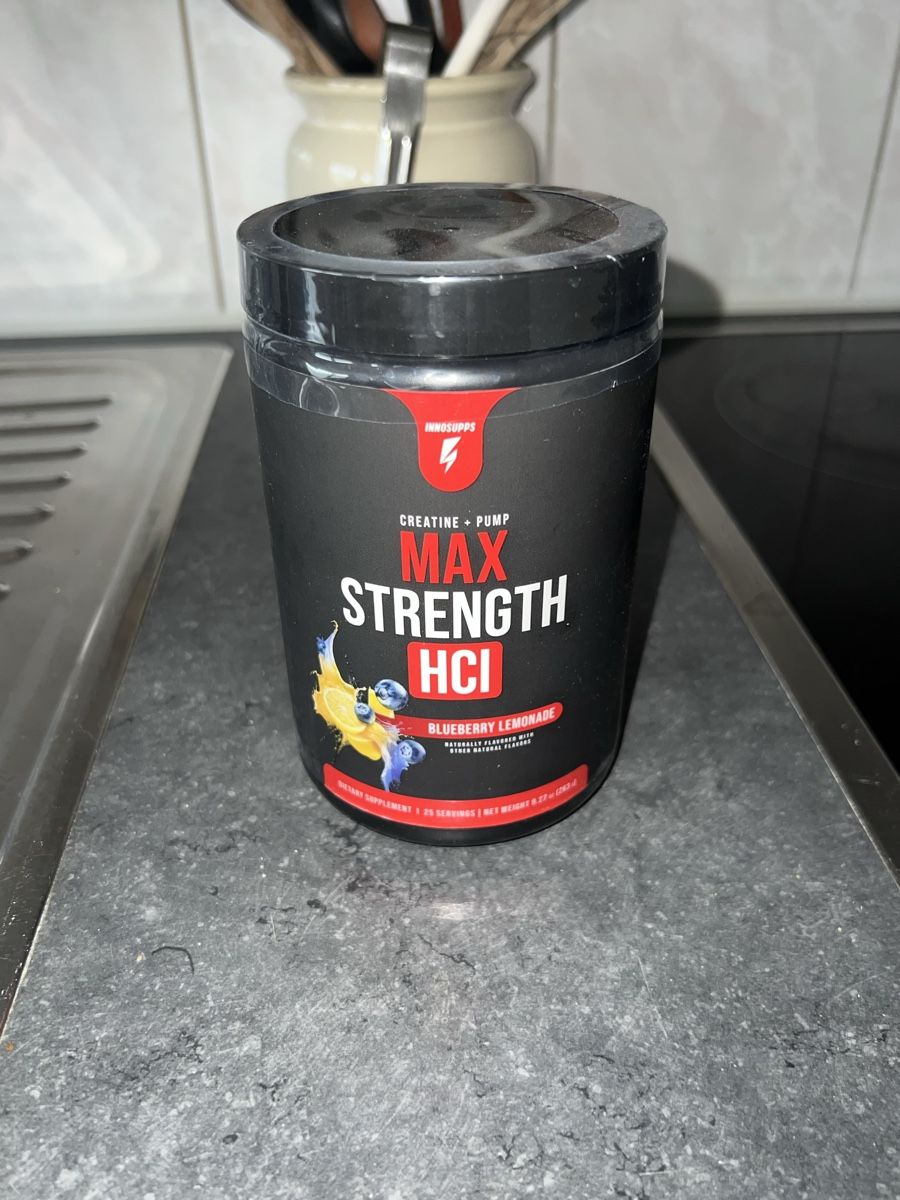 Cibi & Specialità: MAX STRENGTH HCI BLUEBERRY LEMONADE INNOSUPPS – Nuovo e nell'imballaggio originale da Reichenbach i. K. venduto da STRECKGURT_COACH24