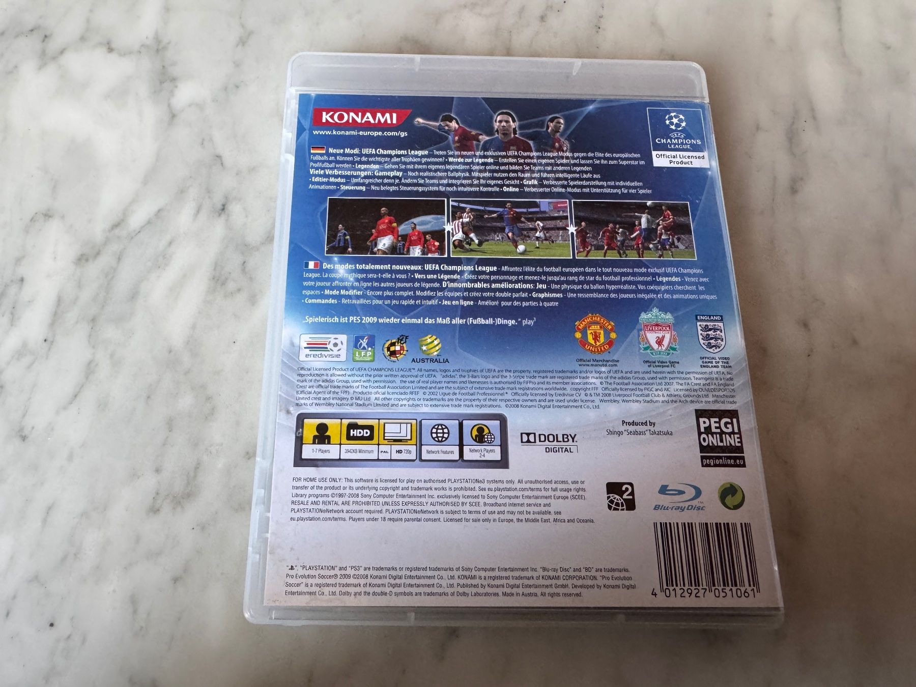 Sony Giochi: PES 2009 SPIEL FÜR PS3 – Usato da hägendorf venduto da twilightprincess 2
