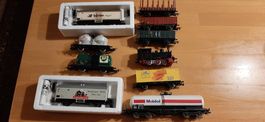 Modell-Eisenbahn Wagen Spur H0 (10 Stück)
