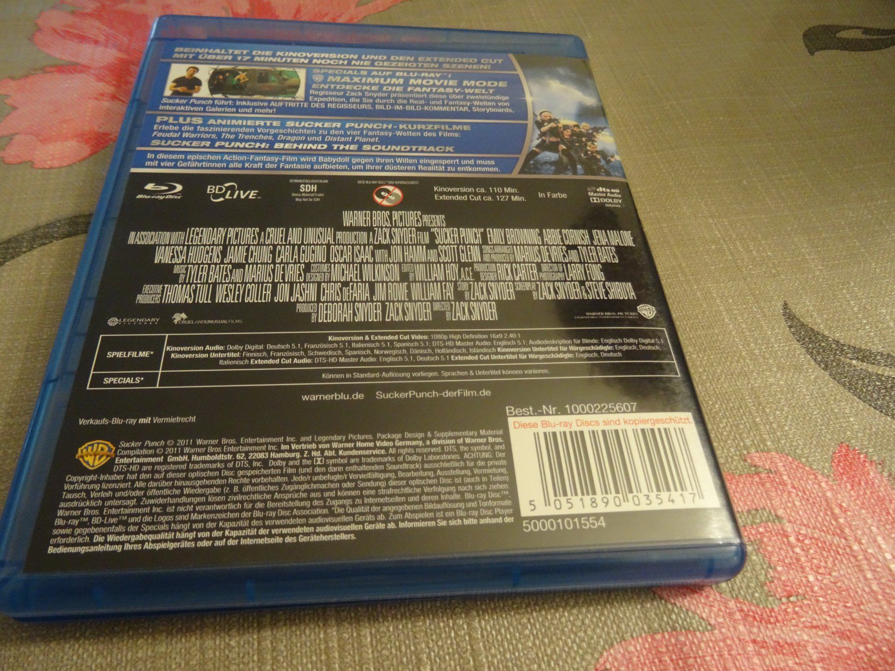 Tutti i DVDs: Sucker Punch - Extended Cut (Blu-ray, 2-Disc Edition) – Usato da Olten venduto da Disc-Verkauf 2
