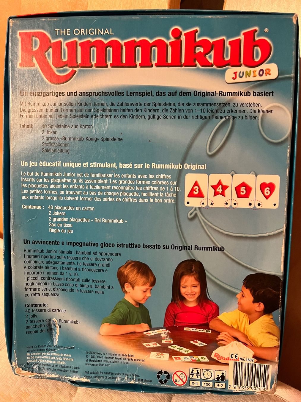 Carlit Giochi: Rummmikub Junior – Usato da Wohlen AG venduto da momo_1973 1
