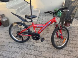 Kinderfahrrad Crosswave "Speedy" – Rot, 20 Zoll