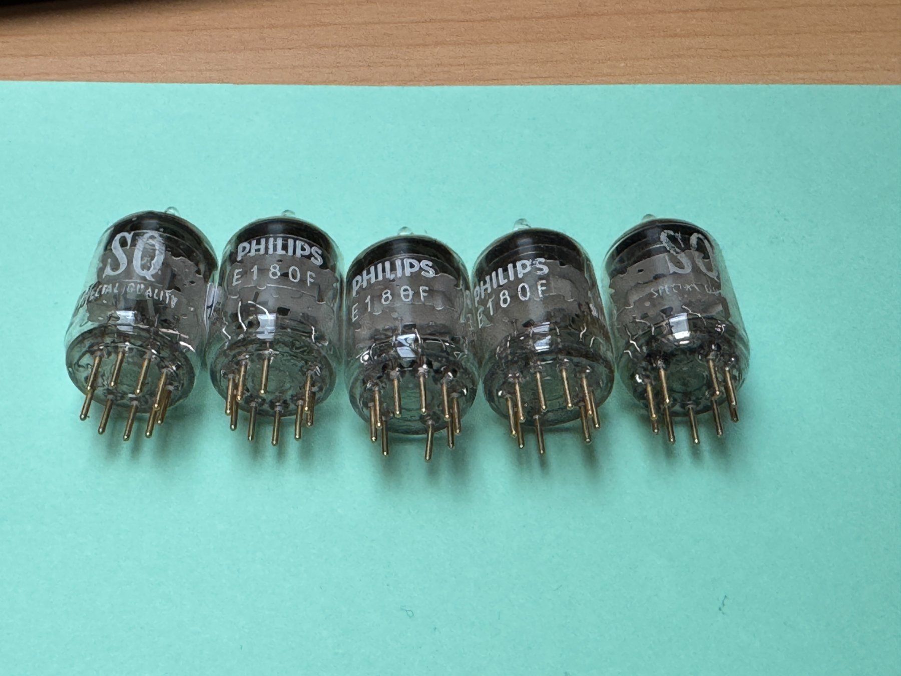 Philips Componenti elettronici: 5 Röhren PHILIPS   E 180 F  SQ – Nuovo (secondo la descrizione) da Ins venduto da funkflieger