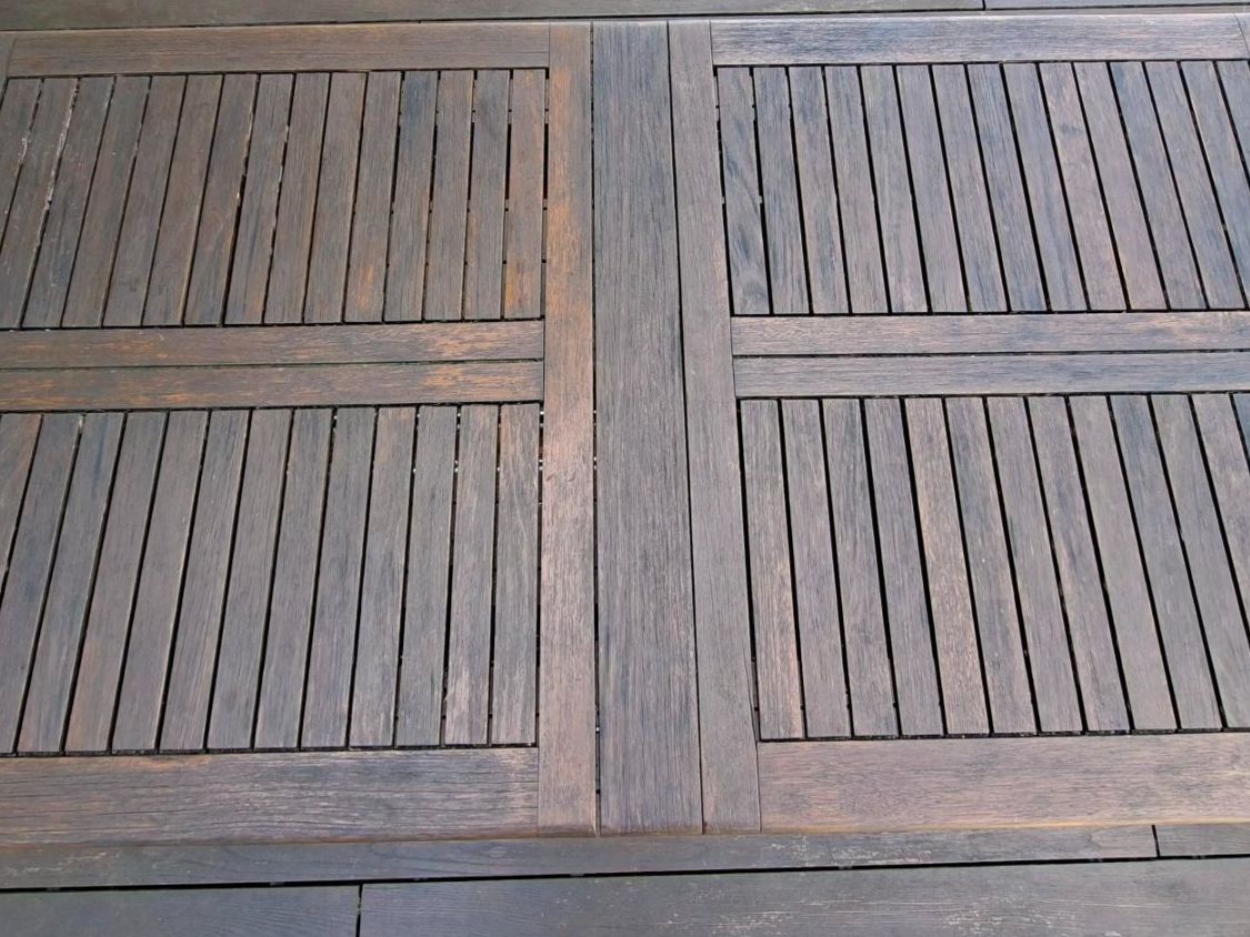 Tavoli: Gartentisch aus Holz – Usato da Lanzenneunforn venduto da outsidetg 2