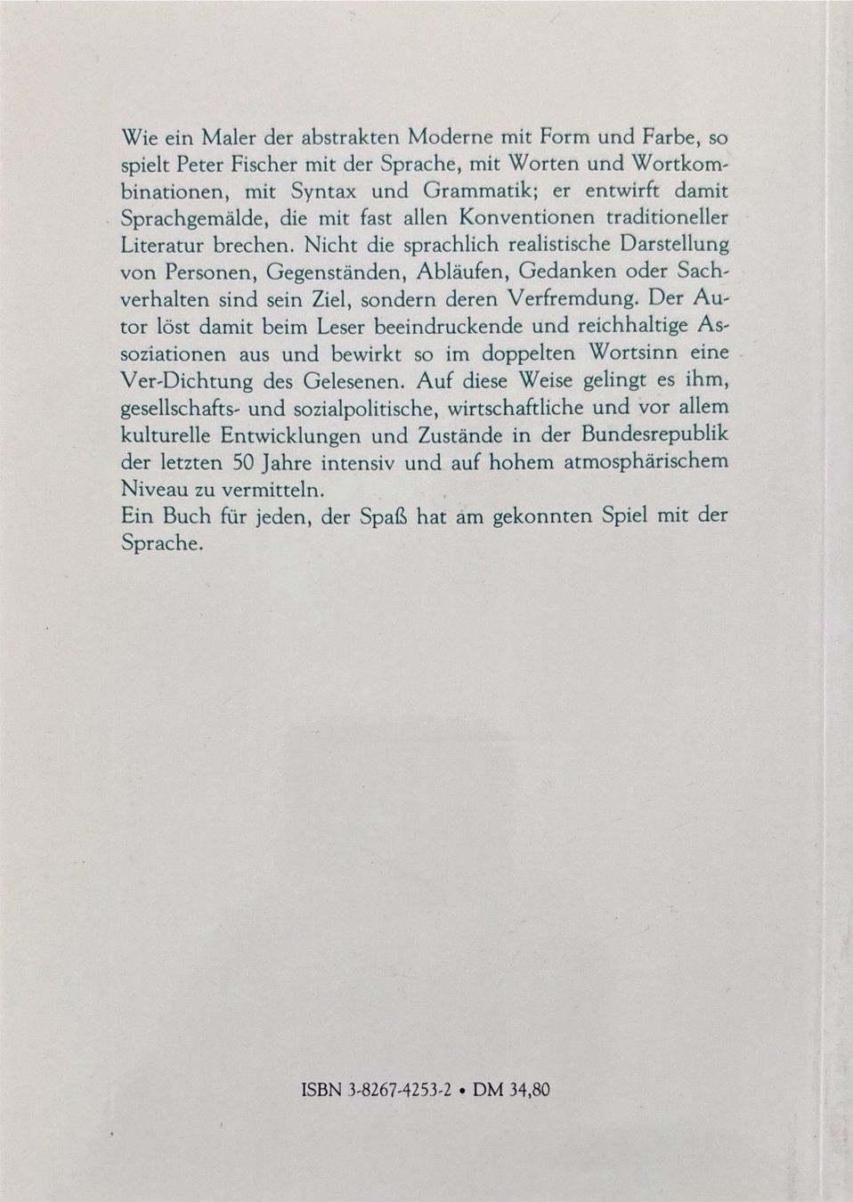 Libri: Fischer Peter, Der Eleonor-Rigby Clopries-Roman – Nuovo (secondo la descrizione) da Sarnen venduto da Livres 1