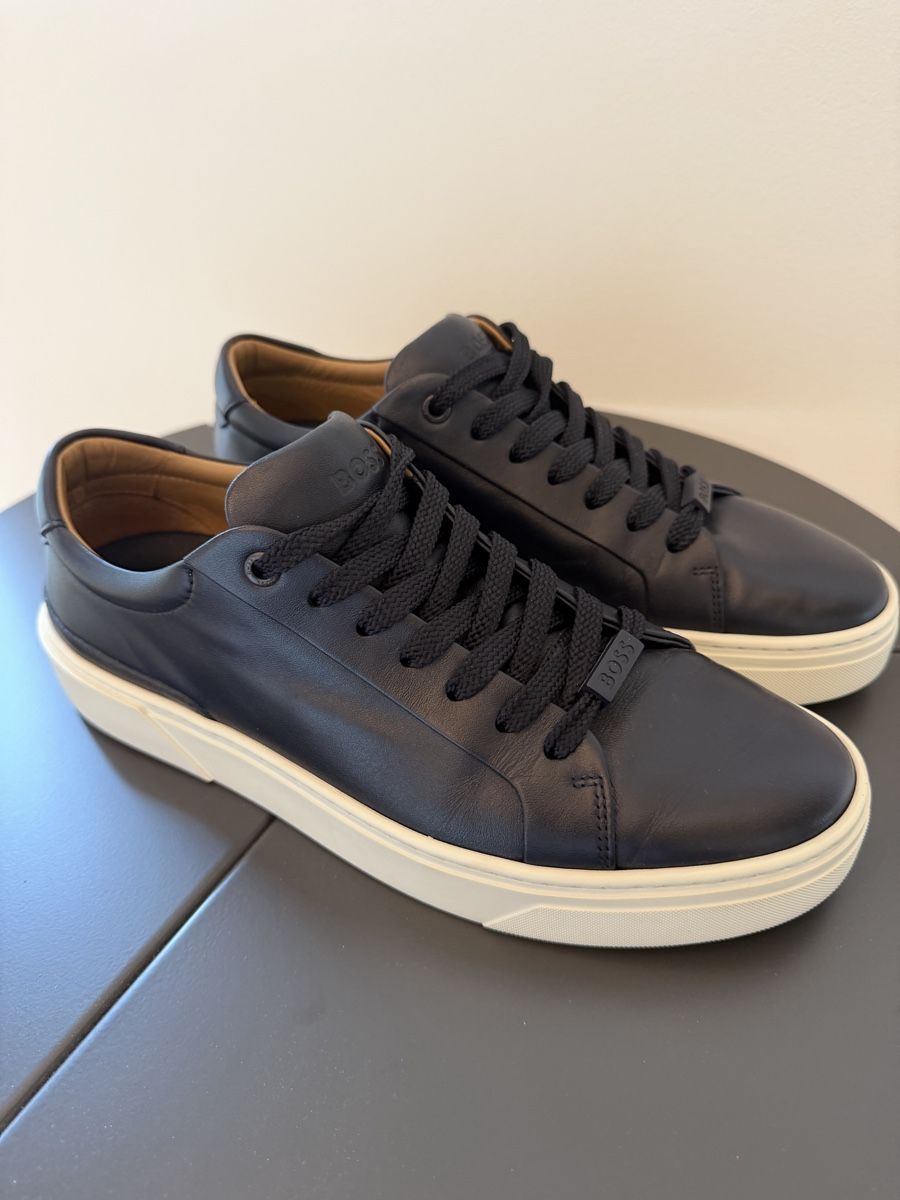 Scarpe da uomo: Hugo Boss Sneaker Glattleder – Nuovo (secondo la descrizione) da Basel venduto da Nico86.