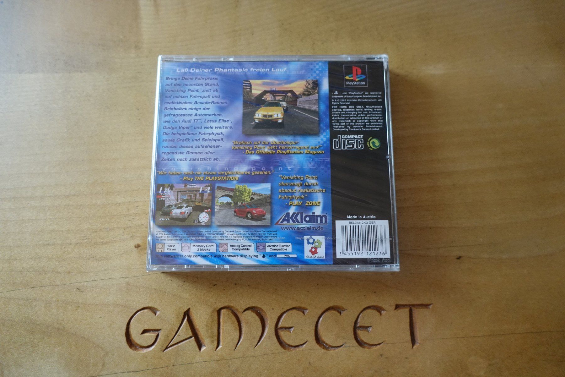 Sony Spiele: Vanishing Point – Neu und originalverpackt aus Steinach von Gamecet 5