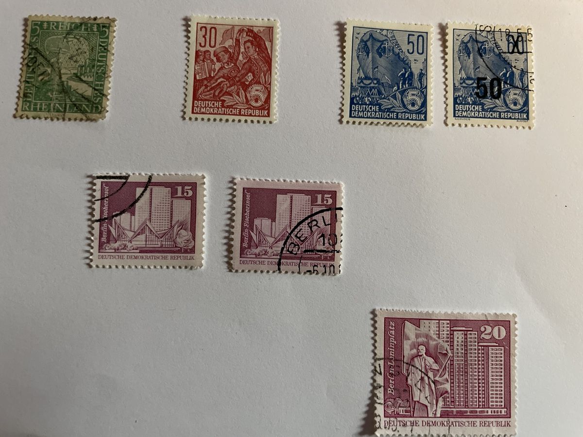 Tutti i francobolli: DDR und Deutsches Reich Briefmarken – Usato da Domat-Ems venduto da Amanda78 4