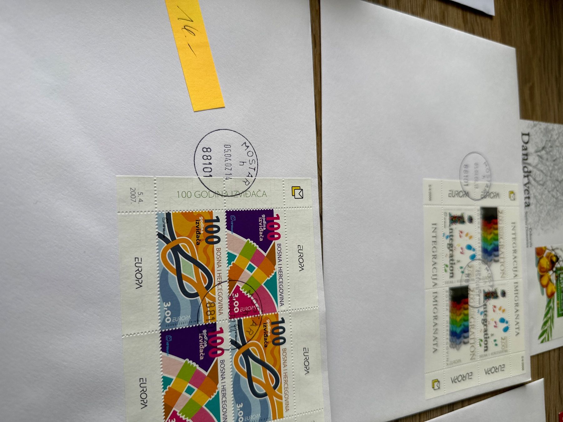 Alle Briefmarken: BOSNIEN F.D.C RARE – Gebraucht aus Thun von Sarica1 1