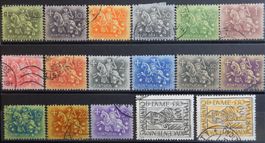 Portugal Kat. 792-808 gest. 1953