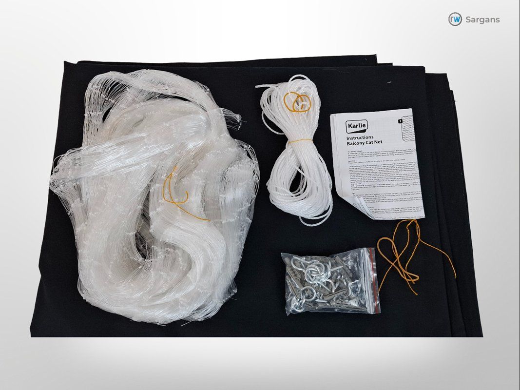 Gabbie, trasporto & Sicurezza: KARLIE Katzenschutznetz 8x3m – Nuovo (secondo la descrizione) da Sargans venduto da Restwert_Sargans 1