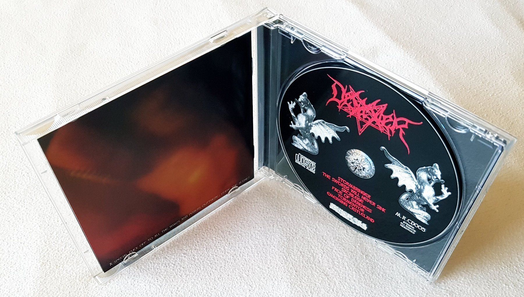 CD: Desaster ‎– Stormbringer - CD - 1997 - First Press – Usato da Uster venduto da Zardodel 3