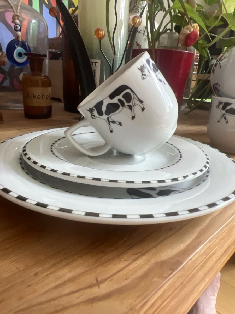 Set di piatti: Seltene Rosenthal Kuhteller & Tassen - geschirr set küche – Nuovo (secondo la descrizione) da Liestal venduto da jorge0000 5