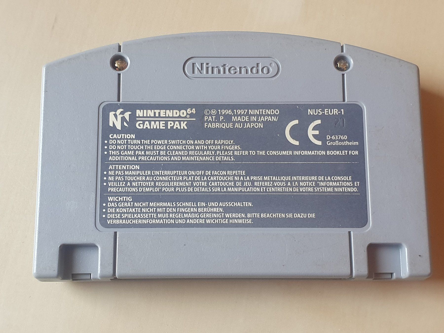 Nintendo Giochi: FIFA 98 – Usato da Stansstad venduto da collectorsshop 1