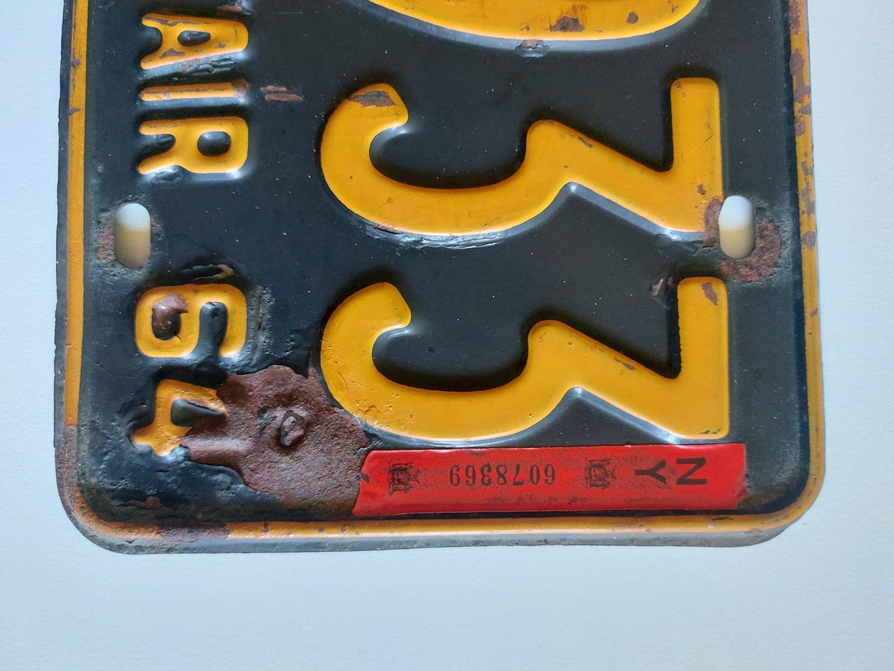 Insegne: US License Plate – Usato da Kollbrunn venduto da MOOMMI 2
