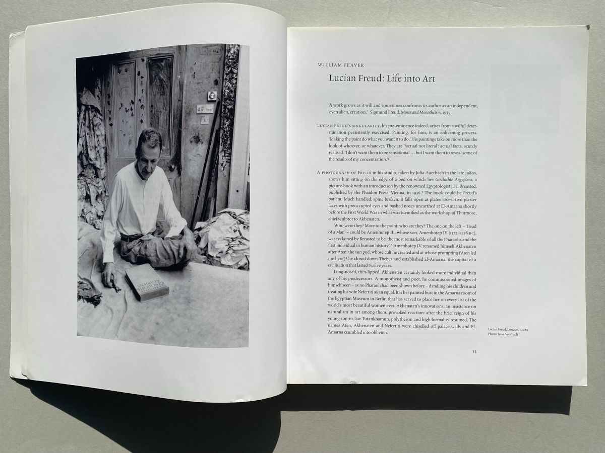 Libri: LUCIEN FREUD  Exhibition TATE 2002 – Usato da Zürich venduto da lesgarcons 3
