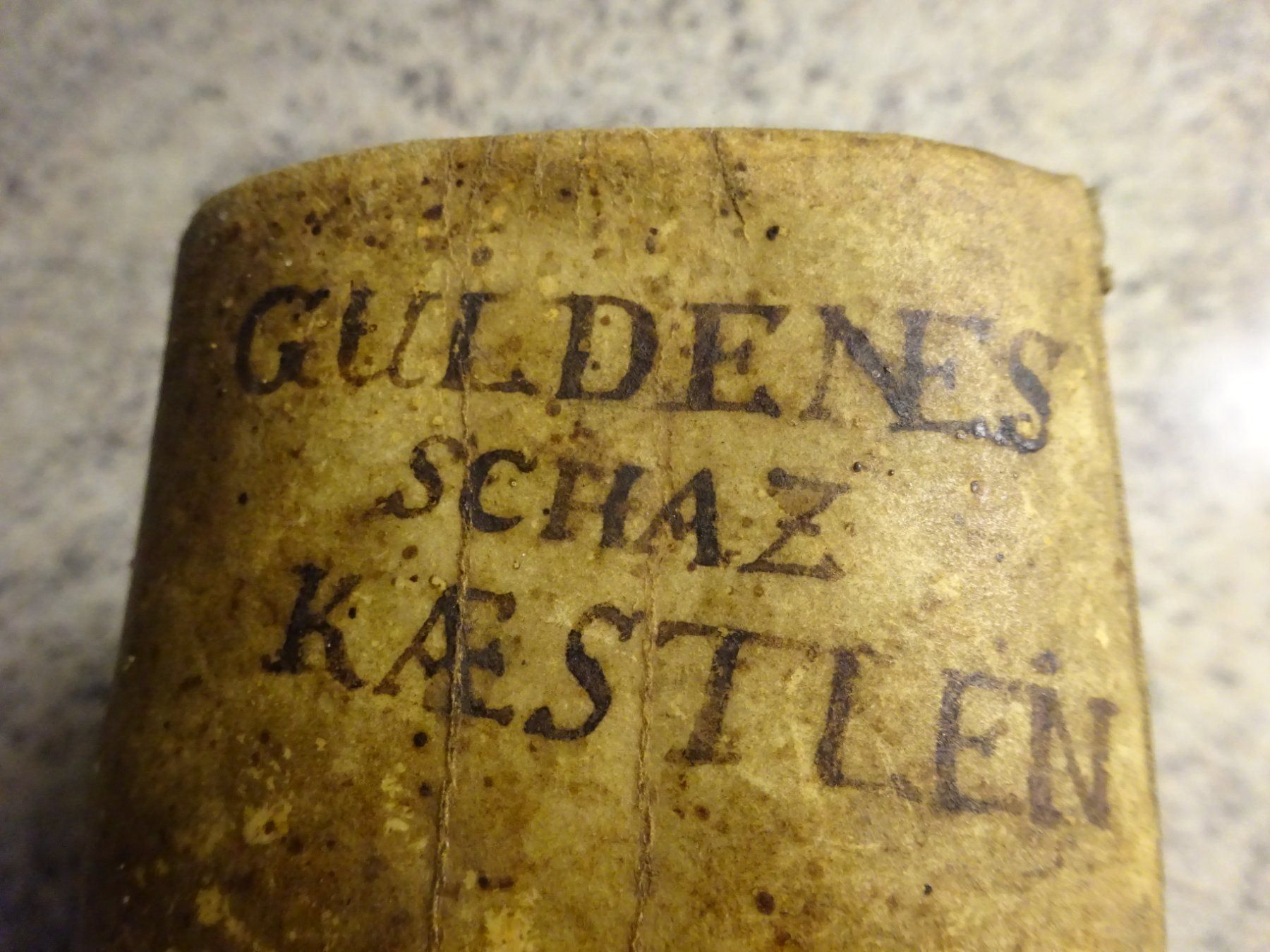 Bücher: GULDENES SCHAZ KAESTLEIN / anno 1686 – Gebraucht aus Esslingen von eintagammeer 1