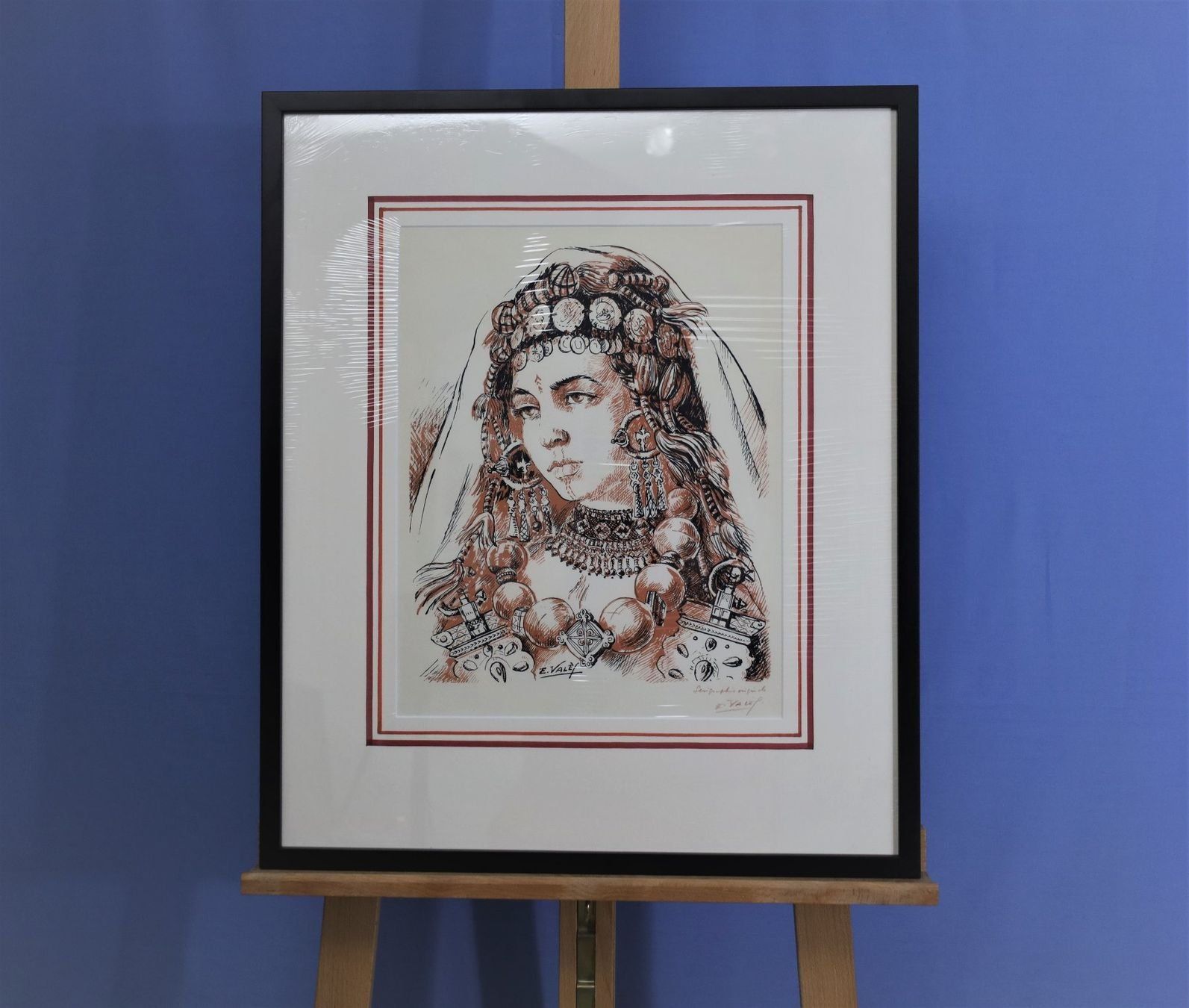 Grafica & Litografie: Vales Edmond 1918-2001, Serigraphie, handsigniert – Usato da Zug venduto da Kunst-Fundgrube 7