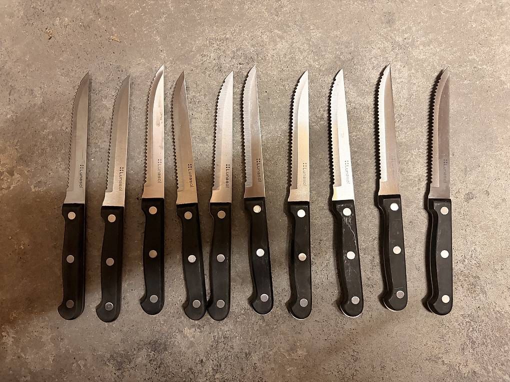 Coltelli: Steakmesser von Lunasol 10Stk – Usato da Basel venduto da cla_f5hs