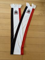 FC Aarau Schal Fahne Schwarz Weiss Rot mit Logo guter Zustan