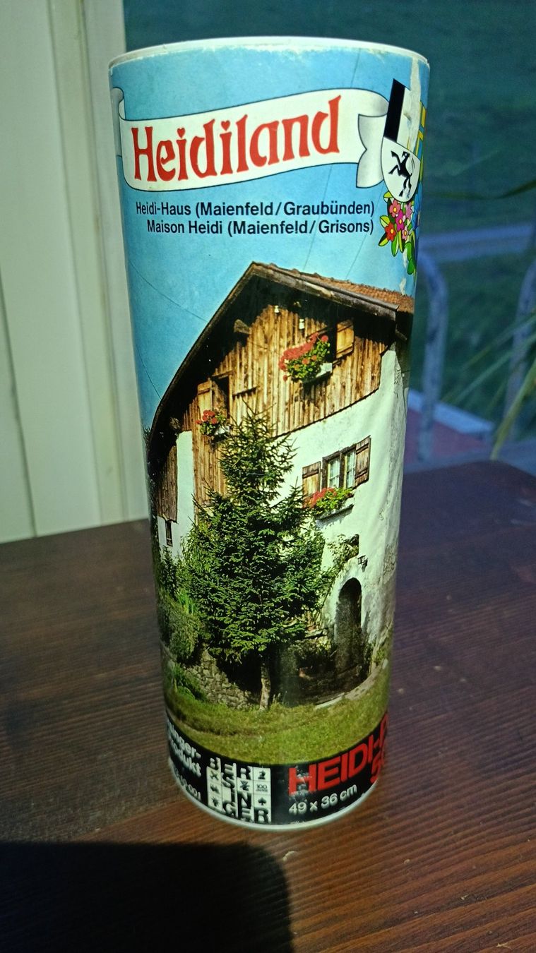 Puzzle: Puzzle "Heidiland" 500 Teile – Usato da Wittenbach venduto da Aberanders 1