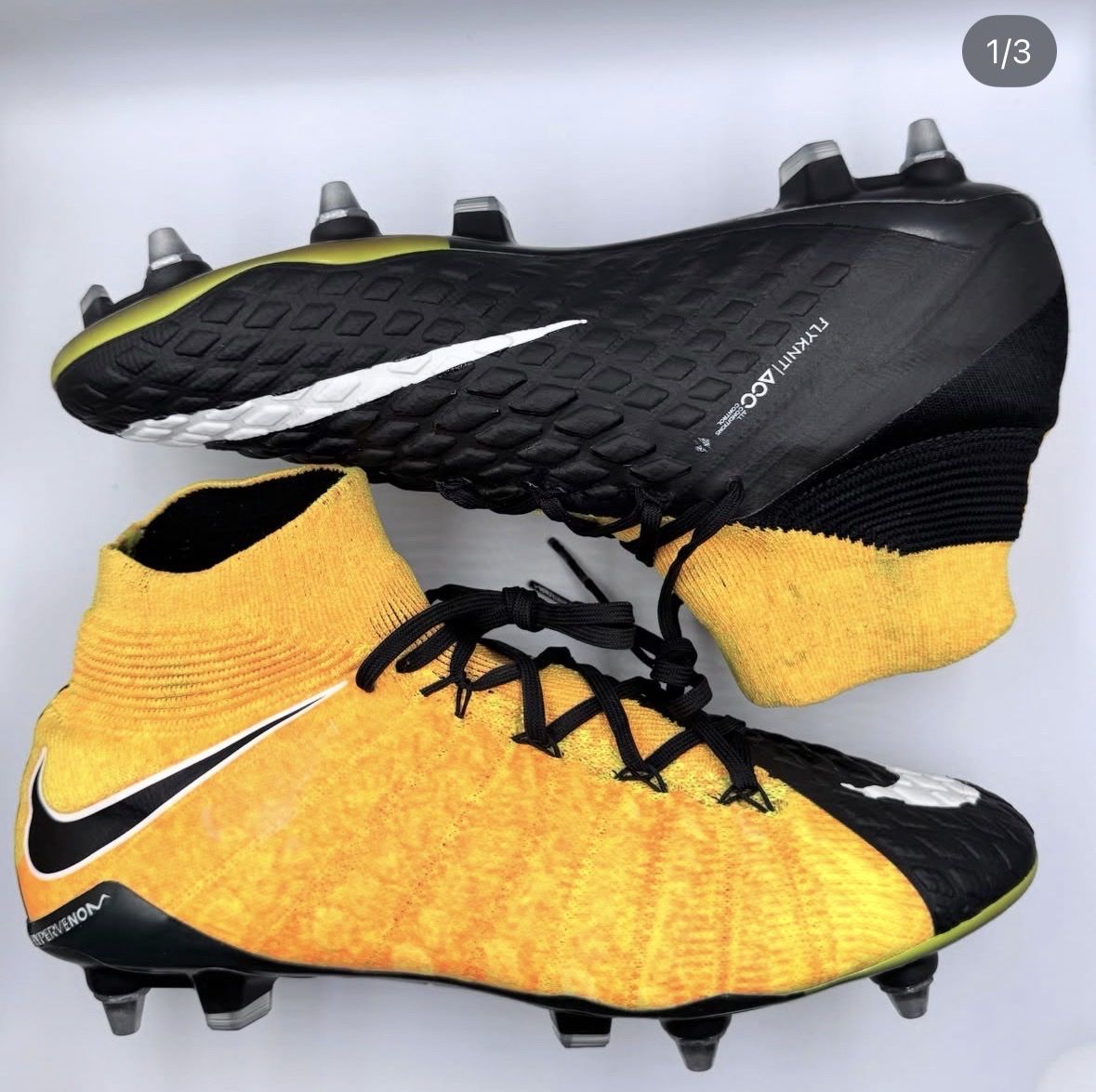 Nike Scarpe da uomo: Nike Hypervenom Phantom 3 SG 42.5 – Usato da Cham venduto da fuli