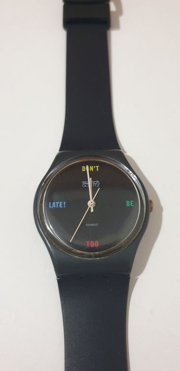 Swatch Orologi: Rarität: Swatch Don't be too late – Usato da Langenthal venduto da iroquai 1