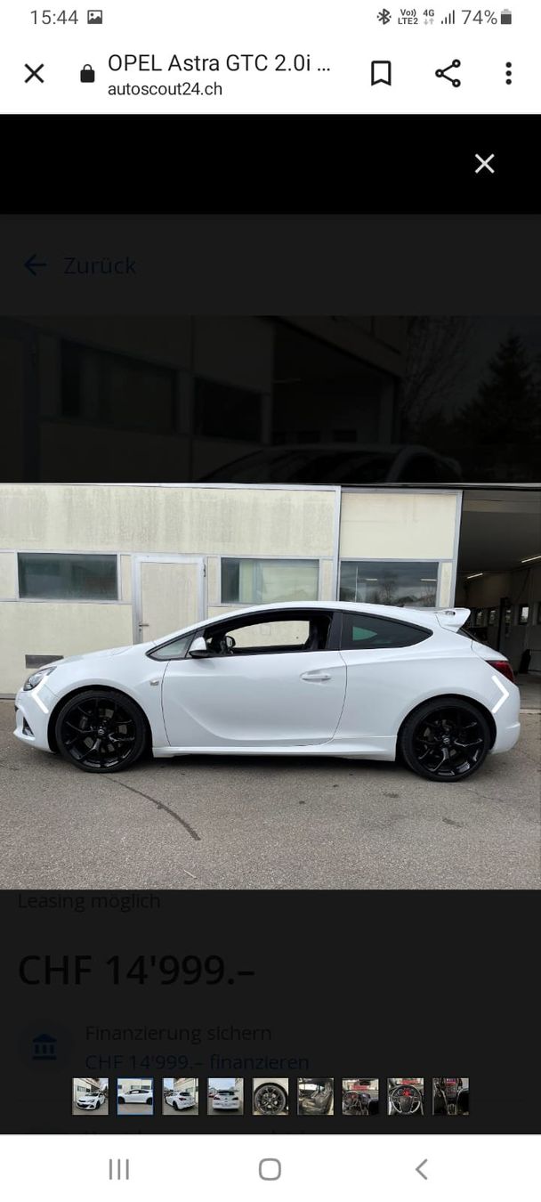 Opel Autos: Opel OPC GTC – D'occasion à Herbriggen par Toreros 2