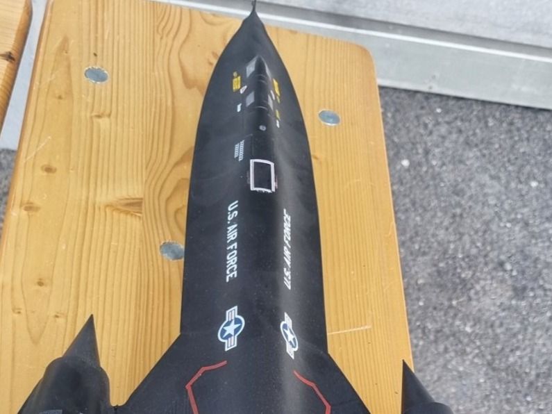 Lockheed Modellbausätze & Standmodelle: Modellflugzeug SR-71 Blackbird 1:48 gebaut – Gebraucht aus Männedorf von Modell-Spezialisten 7